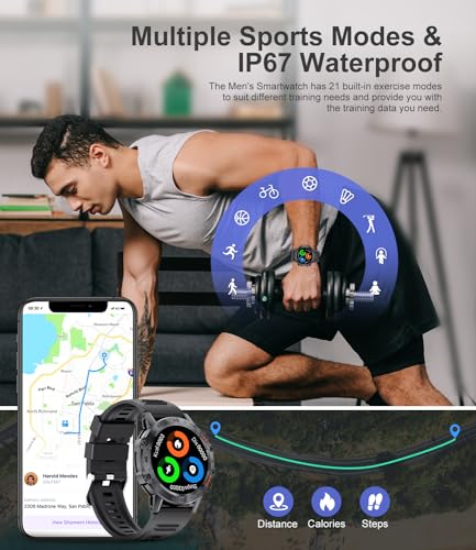 SUNKTA Military Smart Watch for Men K-52 の商品画像 2