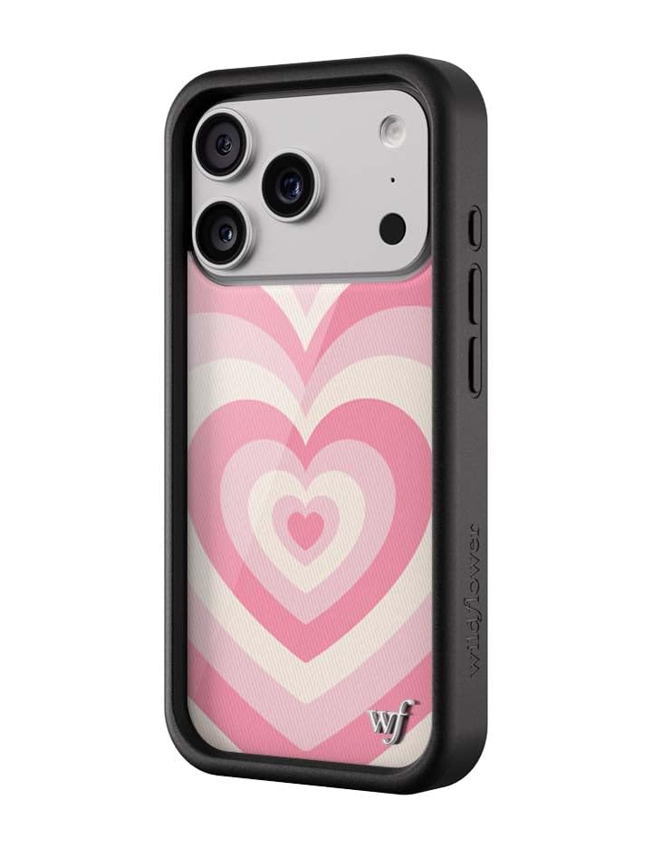 Image of Wildflower Cases - iPhone 17 Pro Compatible - Latte Love Rose
