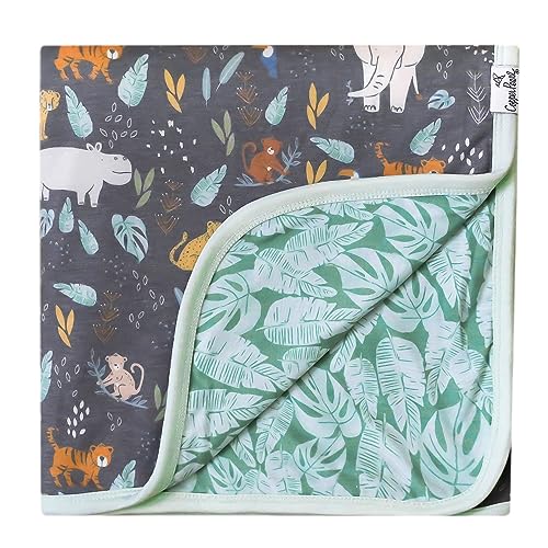 Image of Copper Pearl Three-Layer Baby Quilt: Soft Quilts for Boys & Girls | Breathable, Cozy Toddler Blanket | Newborn Quilt | 46x46 Premium Polyester/Rayon | Bengal