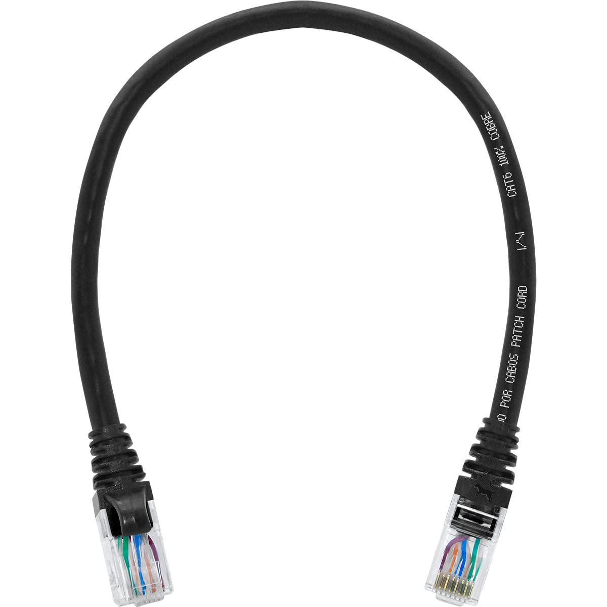 Cabo de Rede 30 Centímetros Patch Cord Cat6 100% Cobre Furukawa Sohoplus 30cm (Black)