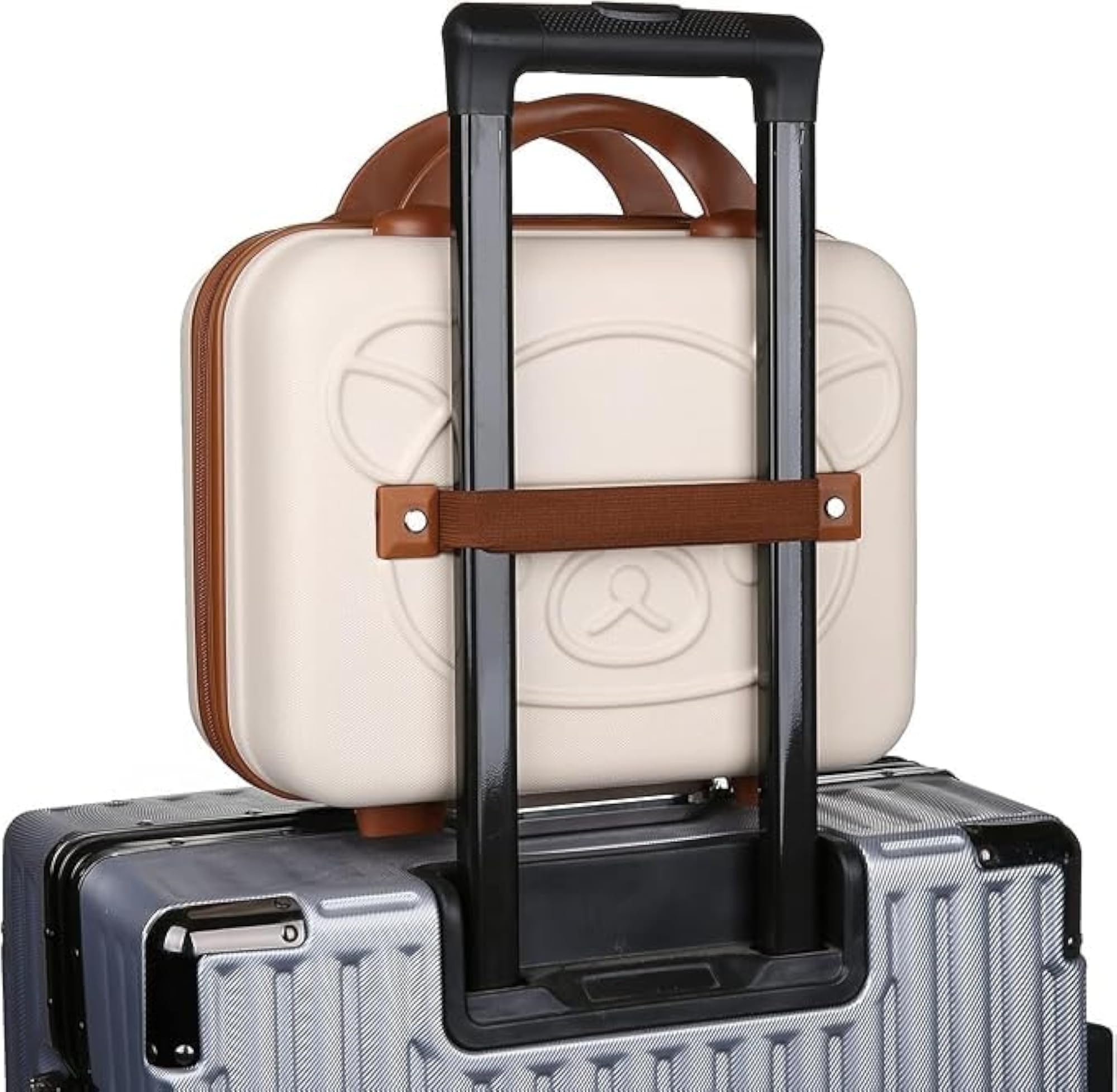 Portable Waterproof Hard Shell Cosmetic Travel Case, Organizer
