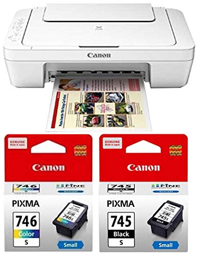 Image of Canon MG3077S All-in-One Inkjet Colour Printer with PG745S & CL746S Ink Cartridge
