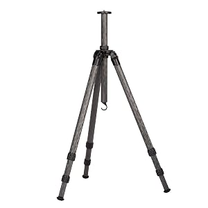 TR343LC 34 Series Pro-Stix 75 inch Carbon Fiber Tripod w Center Column 34mm Diameter Legs 3-Section