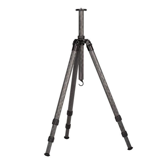 TR343LC 34 Series Pro-Stix 75 inch Carbon Fiber Tripod w Center Column 34mm Diameter Legs 3-Section