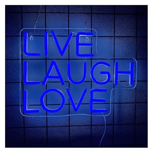 Enseigne lumineuse Live Laugh Love, l'idée cadeau idéale pour chambre