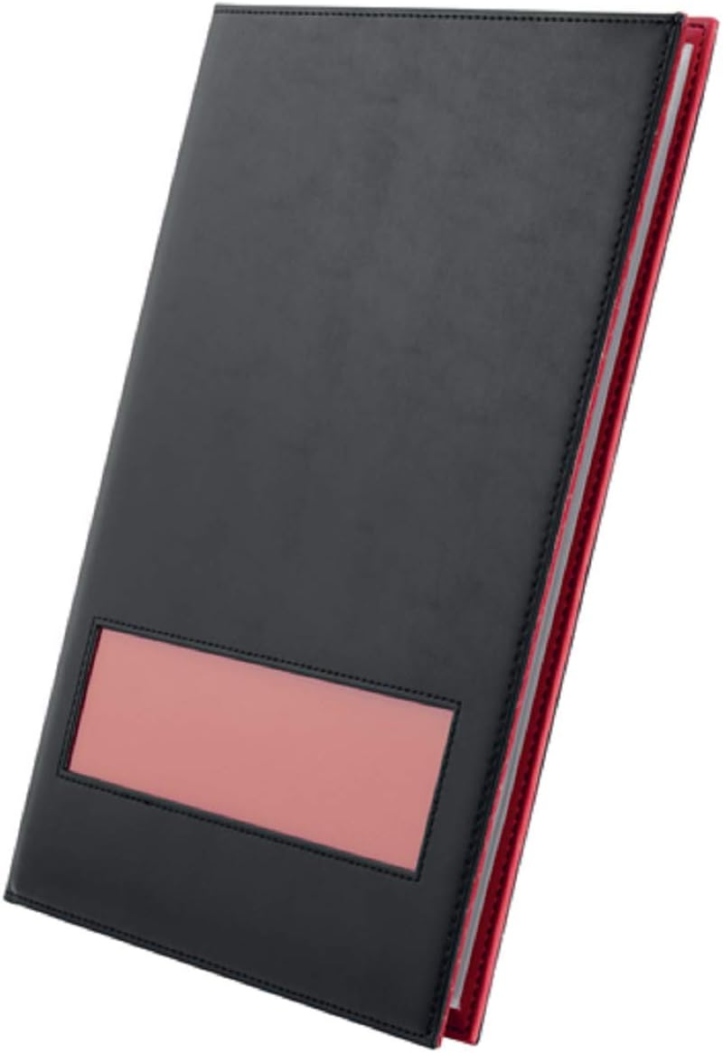 Rexel ProStyle OnView Display Book with 40 A4 Pockets - Black/Pomegranate