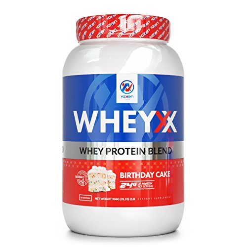 Keto1 Protein Powder | 15g Protein, Collagen Peptides, Bone Broth, BHB, Lions Mane, Reishi Mushroom, Grass-Fed Ghee, Coconut Oil for Ketogenic Diet - Birthday Cake
