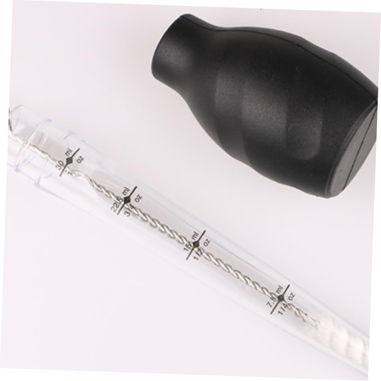 VINTORKY 1set Kitchen Oil Dropper with Brush Silicone Turkey Baster for Barbecue Cooking Dripping Tube for Seasoning Random Color Easy to Use and Clean for Meats