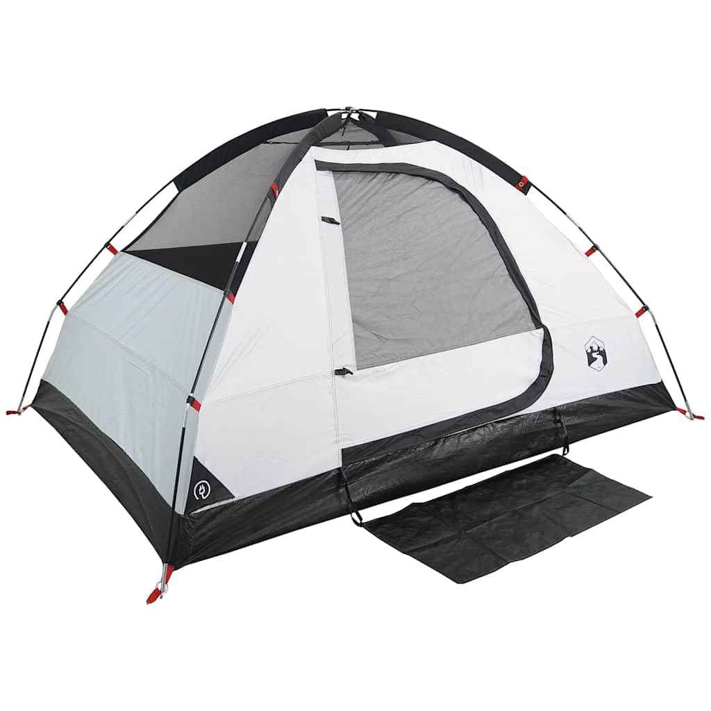 Tienda de campaña domo para personas, verde oliva, impermeable T poliéster para exteriores con conexión electrónica, tienda de campaña ligera para acampar