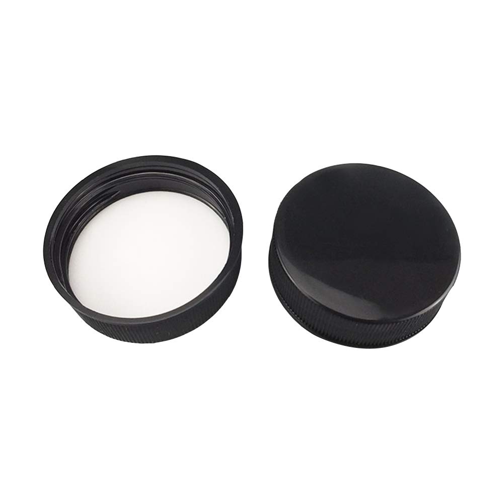 Tansoole Bottles Screw Caps PP Plastic Bottles Caps GL32 with Gasket PE