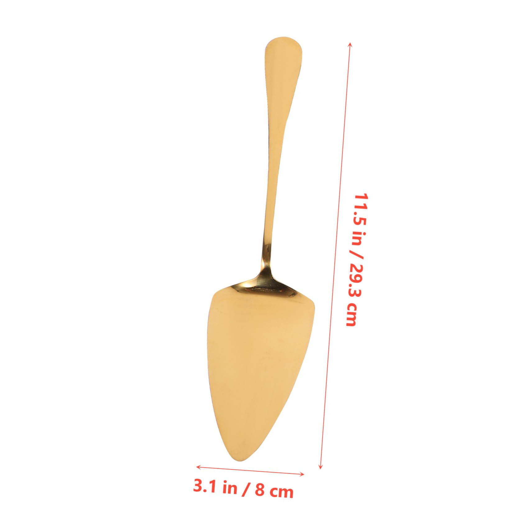 Juego 6 Piezas Cucharas Servir Acero Inoxidable Dorado Comedor