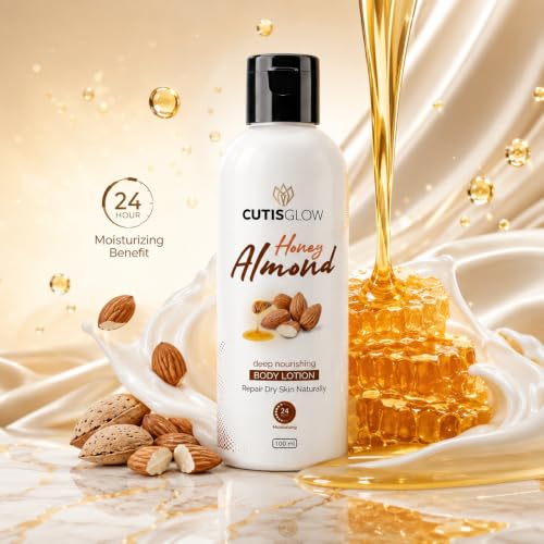 Image of Honey Almond Body lotion with 24 hr nourishment