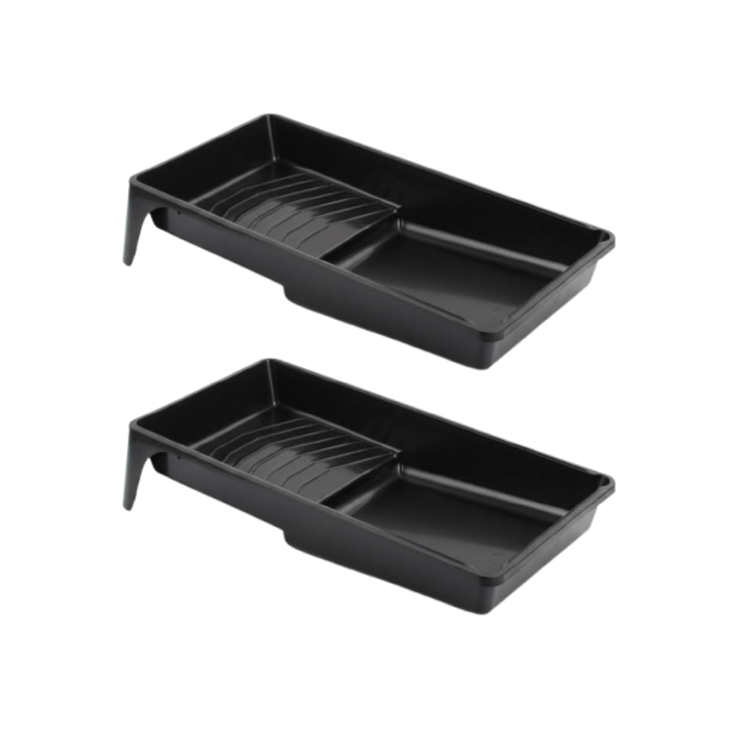 Superpetstoreuk247 Pack Of 2 4 Inch Professional Plastic Roller Trays Decorators Painting Paint Tray