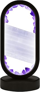 GC Amethyst Selenite Crystal Mood Lamp