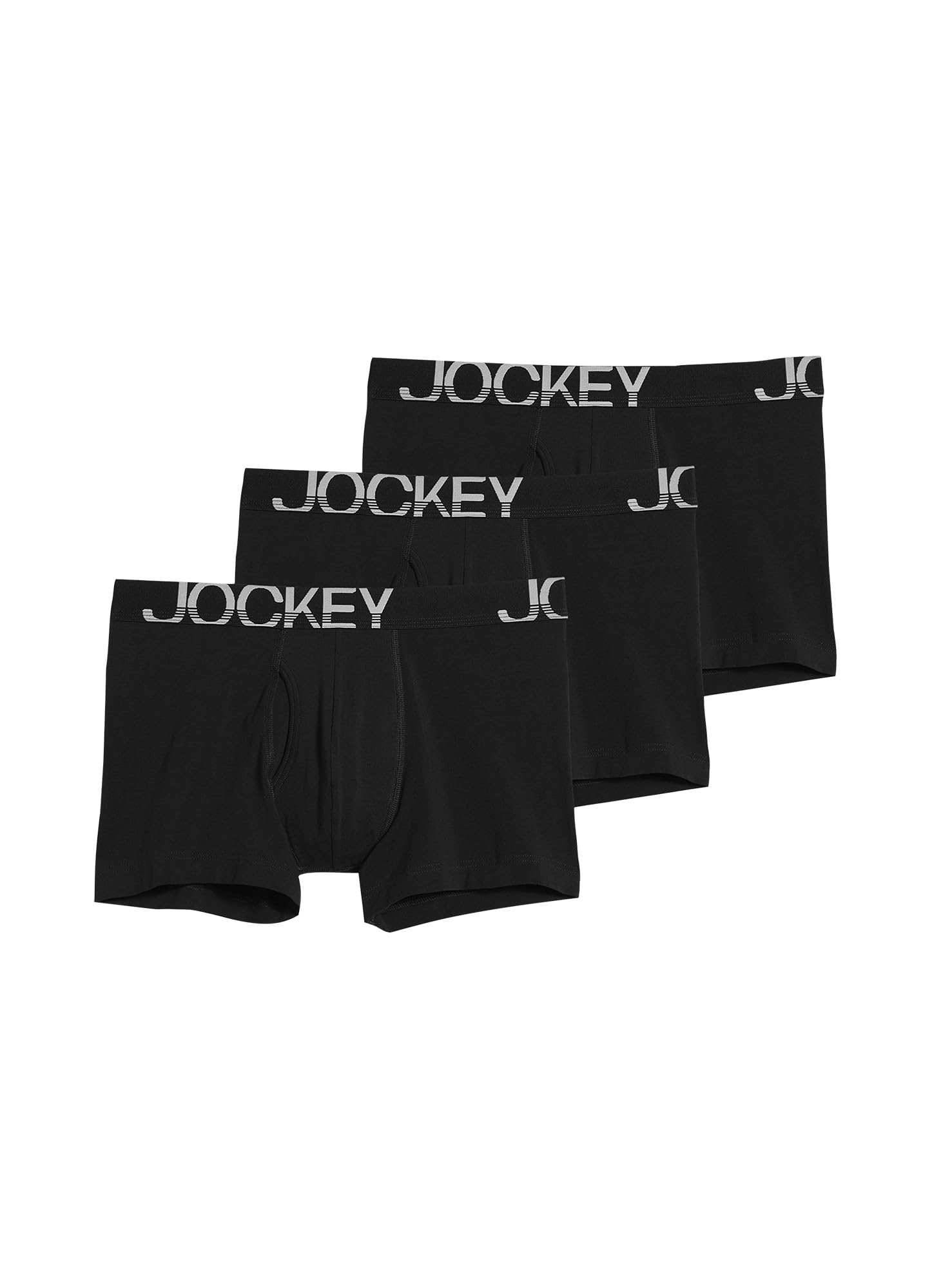 Jockey Men's Underwear ActiveStretch 4" Boxer Brief - 3 Pack