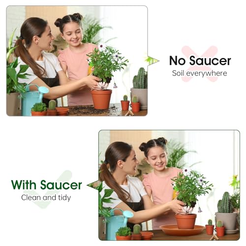 Henhaven TCPS2024 4 Pack Of 12 Inch Plant Saucers thumb #3