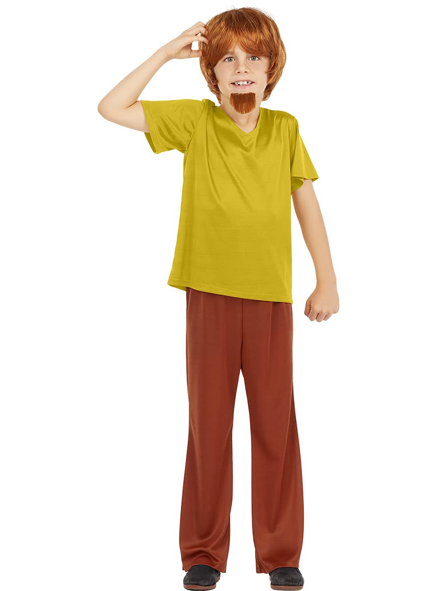 Funidelia | Disfraz de Shaggy - Scooby Doo para niño Scooby Doo, Dibujos animados - Disfraz para niños y divertidos accesorios para Fiestas, Carnaval y Halloween - Verde