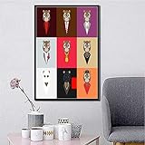 ►◄ Decoraciones de forma elegante: para resaltar su gusto artístico único. Hacemos nuestro mejor esfuerzo para proporcionar una descripción precisa e imágenes realistas de colores, los elementos ricos le brindan un ambiente tranquilo y fabuloso, una hermosa imagen extraordinaria, detalles fantásticos , lienzo fotográfico