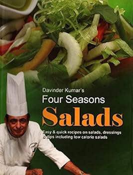 Hardcover Four Seasons SALADS easy & quick recipes on salads, dressings Book