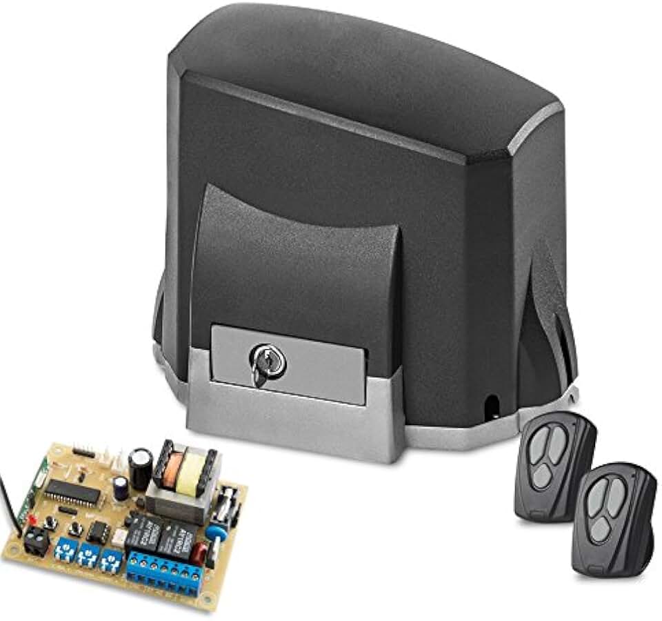 Motor De Portão Eletrônico Deslizante Kdz 1/3hp Max Garen (220)