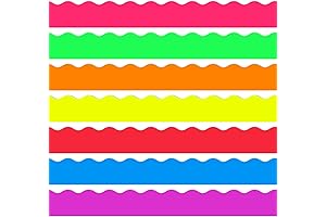 80.4Ft Neon Border for Bulletin Board
