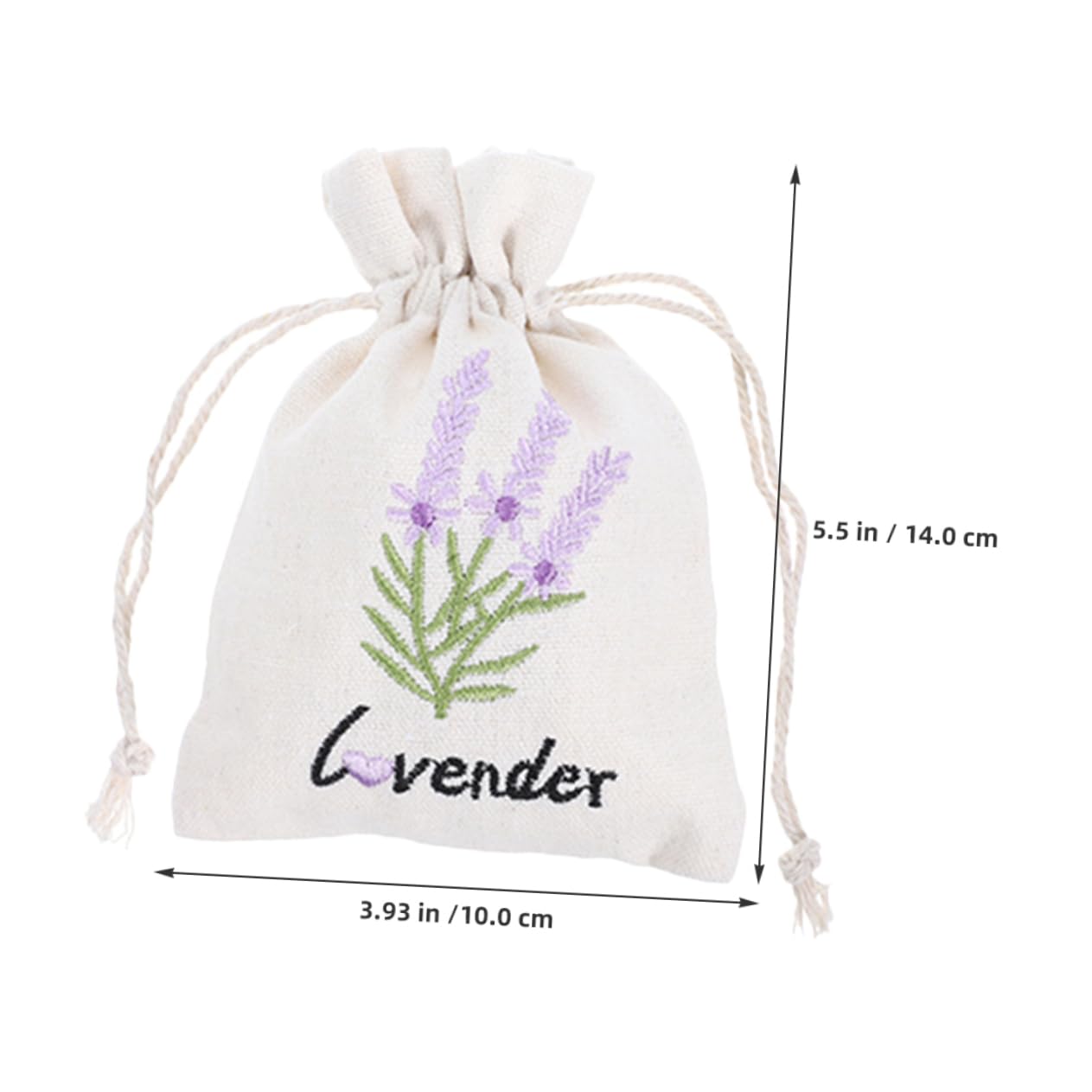 Sosoport 5pcs Drawstring Cloth Pouches for Jewelry Wedding Favors and Fragrance Storage Infused Aroma for Closets Drawers and Car Decorations