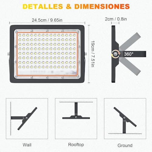 Opiniones y reviews de Reflectores para exteriores , listamos los 10 mejores. 14 Imagen adicional