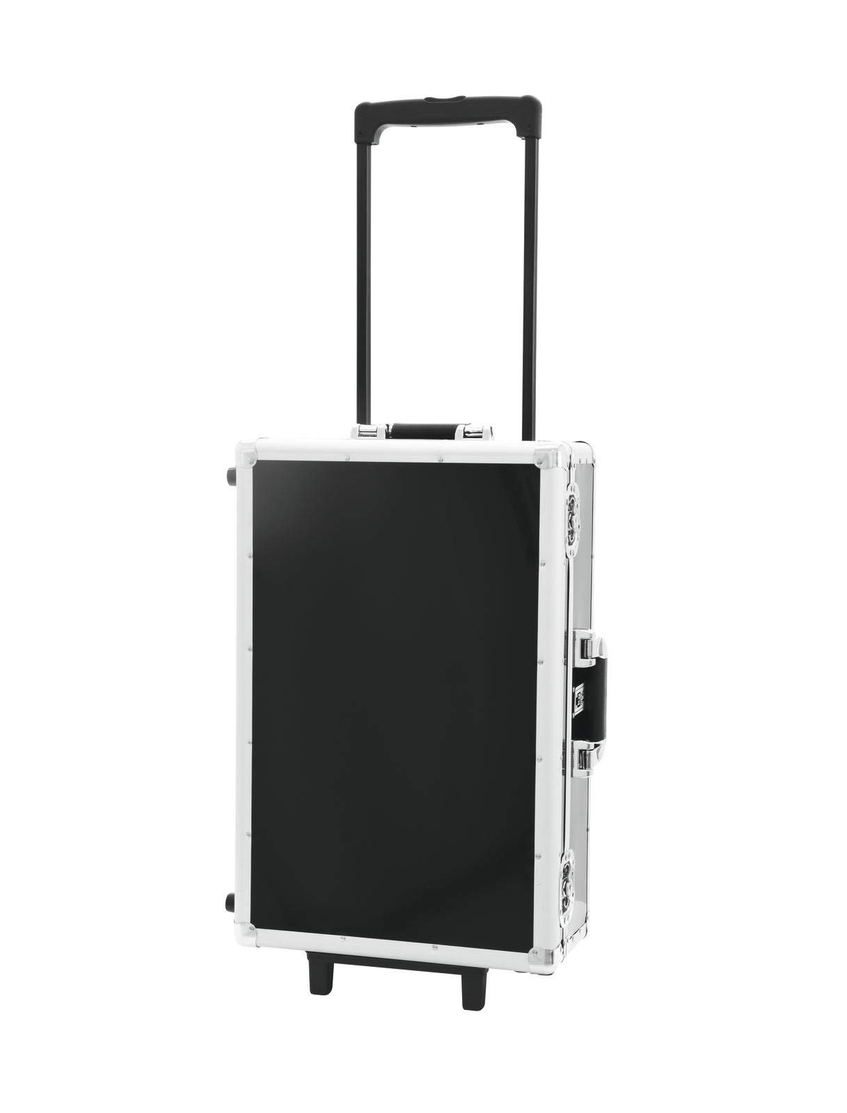 Roadinger 30122087 - Valigetta trolley per 120 CD, colore nero