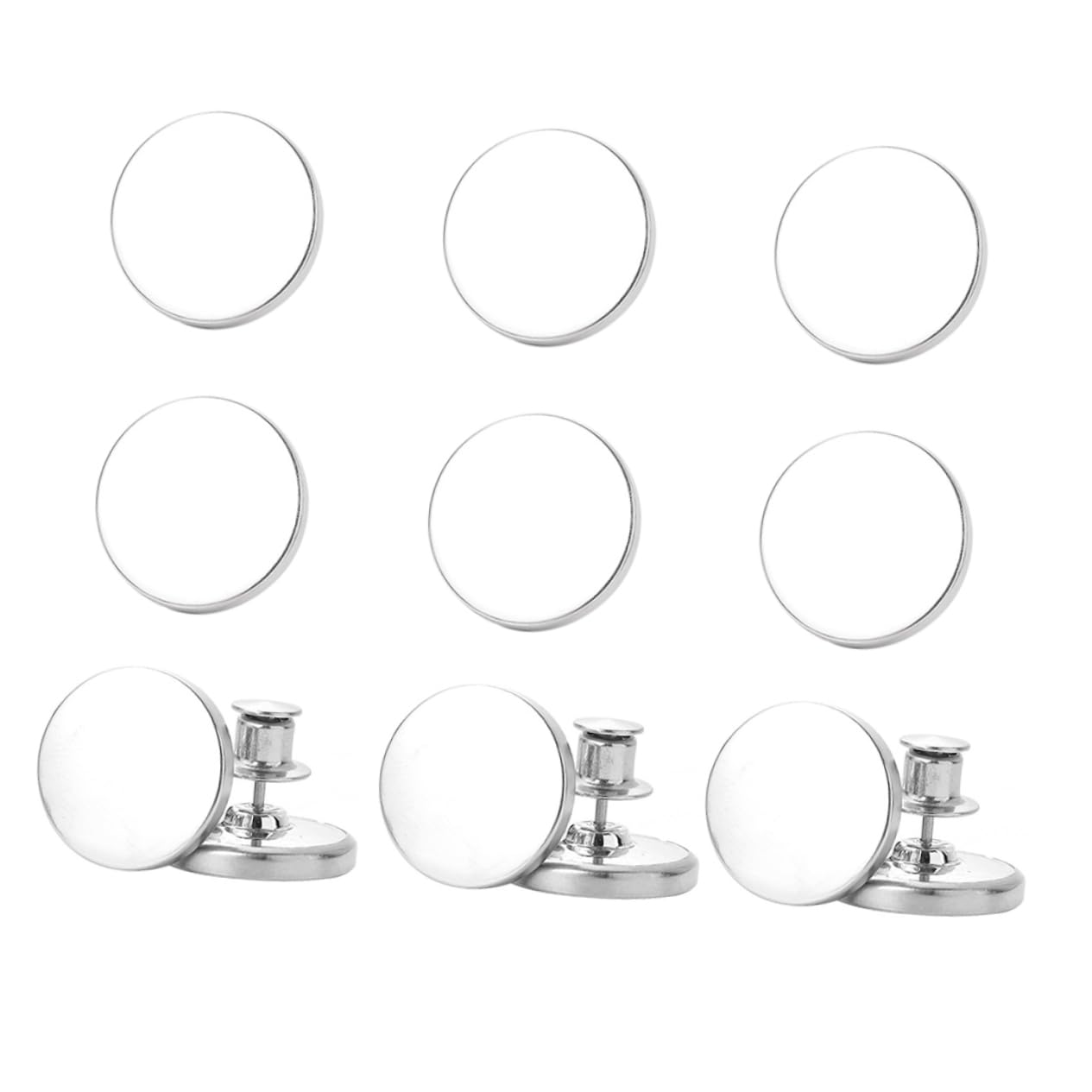 Garneck 5 Set di Fermagli per Tende Fermatende Facili da Usare Impediscono alla Luce di Penetrare 6 Paia*5