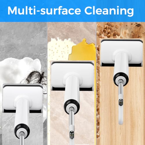 HABIUBIU Wet Dry Vacuum Cleaner, Cordless Vacuum Mop Combo for Hard Floors, 23000Pa Powerful Suction, 180° Lay-Flat, Self-Cleaning Floor Washer with 45 Min Runtime, Anti-Tangle Brush, Dual Tank - image 2