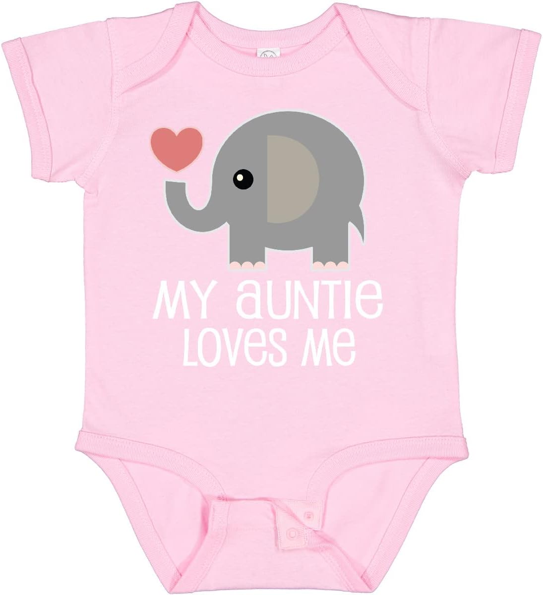 inktastic My Auntie Loves Me Niece Baby Bodysuit