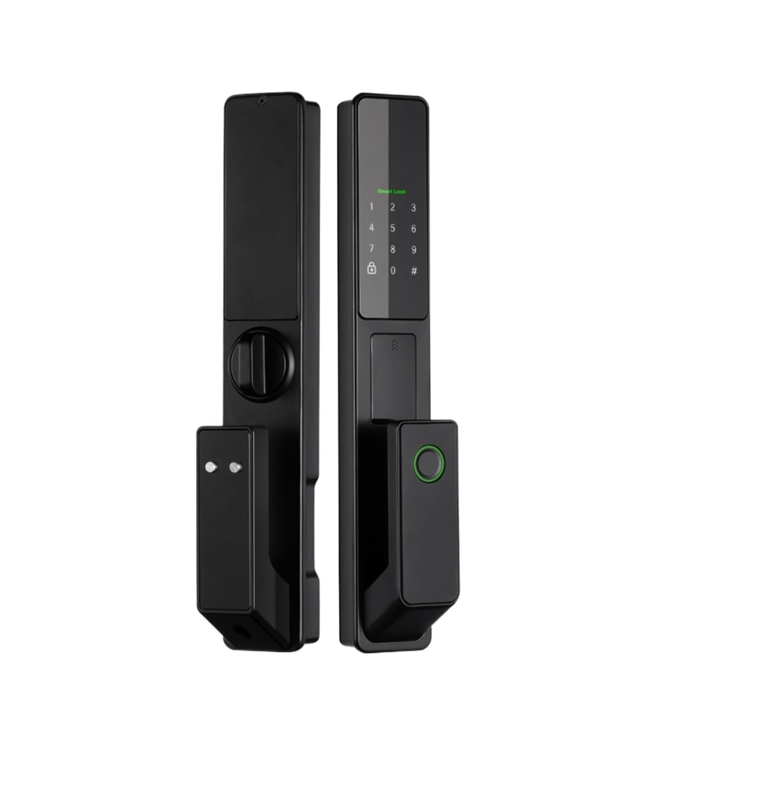 Oshpmbdlyfj 22X160 At1 Tt Lock Ble Full-Auto Advanced Electronic Fingerprint Smart Door Lock With Tt Lock App/Nfc/Card/Password/Key Unlock(22X160)