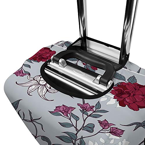 Housse de valise de voyage en polyester résistant poussière 46 à 81 cm