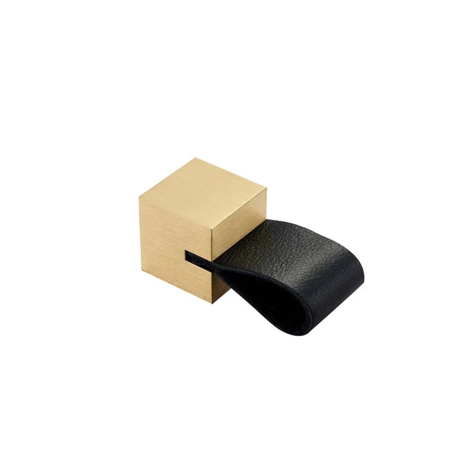 Acldoyyv Black Knob Brass Nordic Simple Furniture Handle Wardrobe Cabinet Knob Drawer Leather Brass Cabinet Pull Kitchen Handle 1Pcs (Color : Size : 1Pc)
