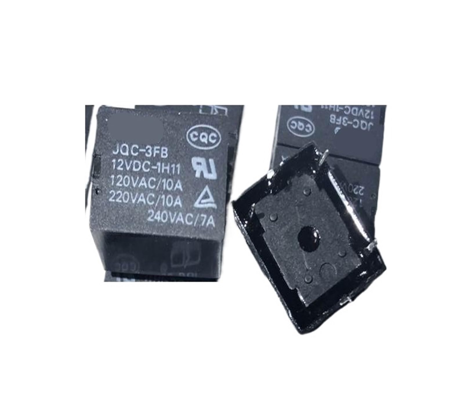 YZWRWRMKTB 1pc JQC-3FB 12VDC-1H11 (T73-1A-10A) Relay 4 pins