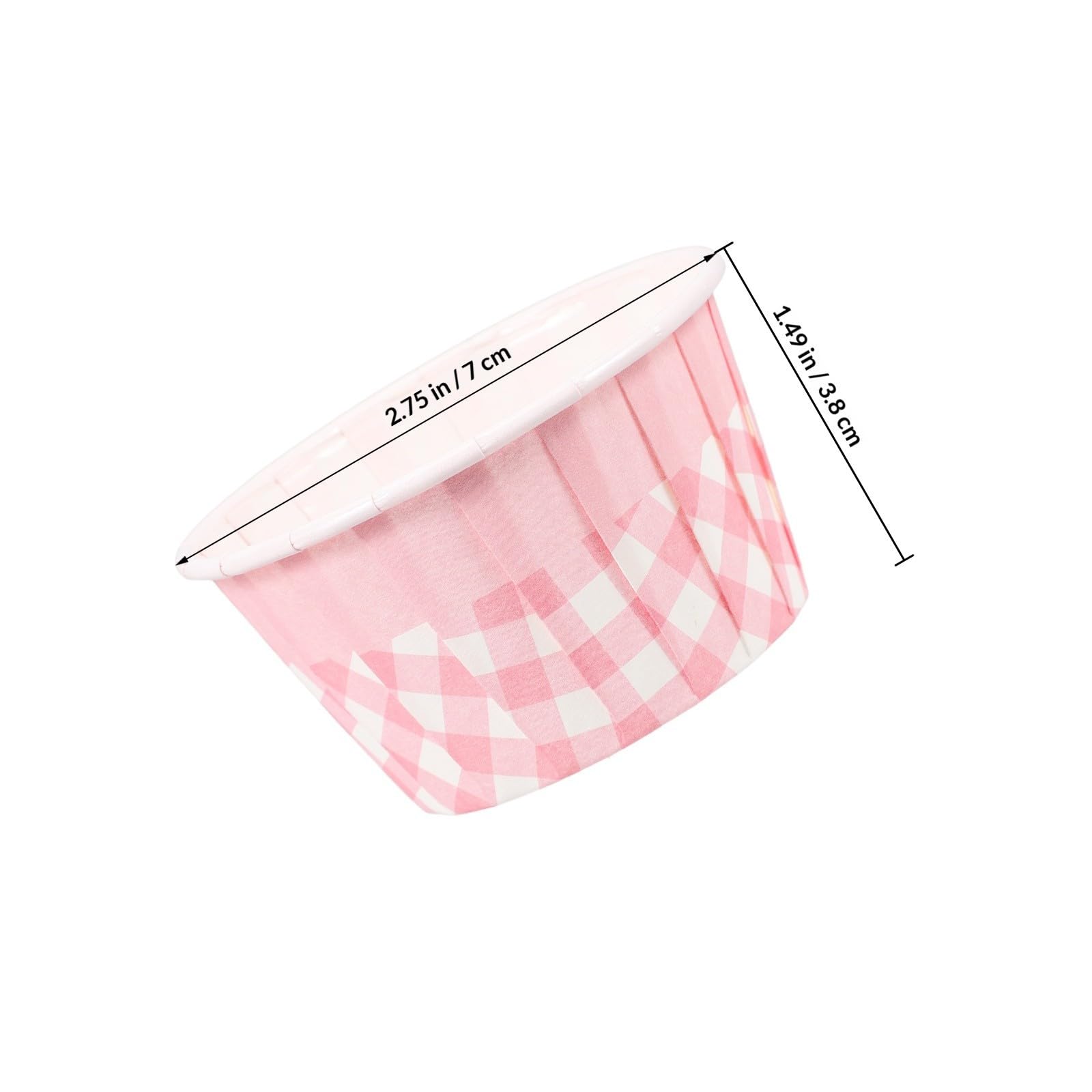 Vasos para hornear, 50 unidades de envoltorios para magdalenas resistentes a altas temperaturas, para bodas, cumpleaños, fiestas, forros de postre de liberación suave