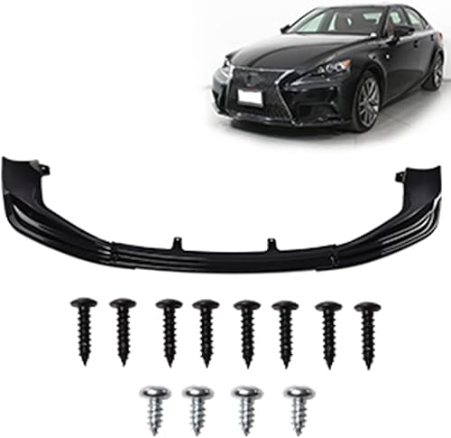 Vista 36 de SCITOO Alerón de labio delantero para Hyundai Elantra 2017-2018 para parachoques delantero negro brillante