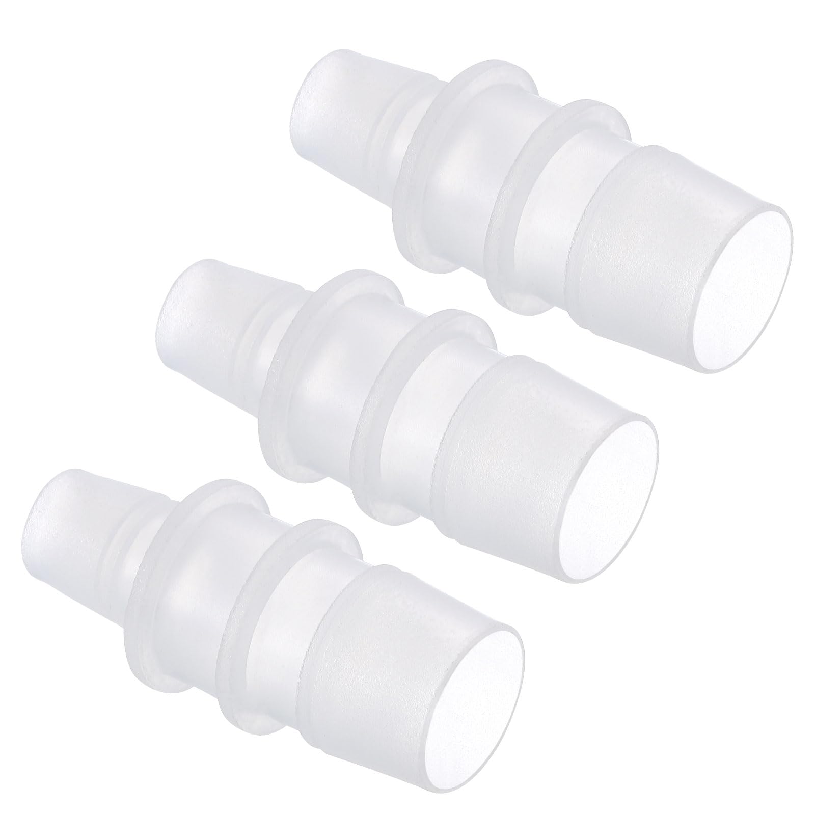 Kozelo Pack of 3 Plastic Hose Barb Fittings 3/8" Hose Barb to 3/4" Fittings — image 1