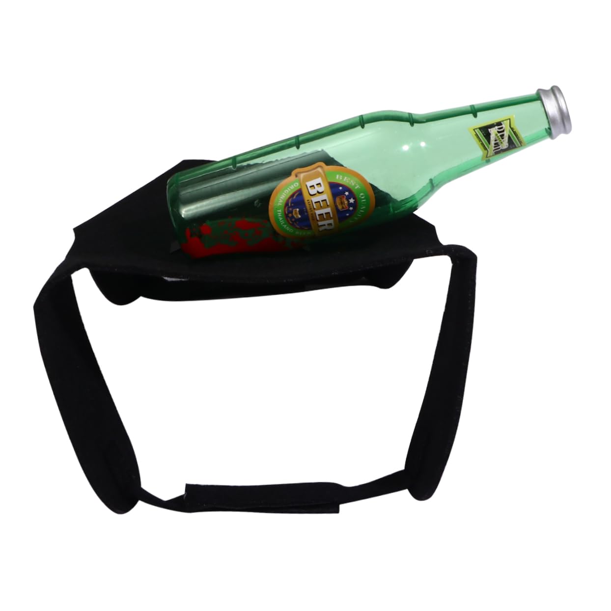 Hohopeti Disfraz de Gato Botella de Cerveza de Halloween Trajes de murciélago para Perros Ropa de Gato decoración Ropa de Fiesta para Mascotas Disfraz de Halloween para Mascota Felpa Corta