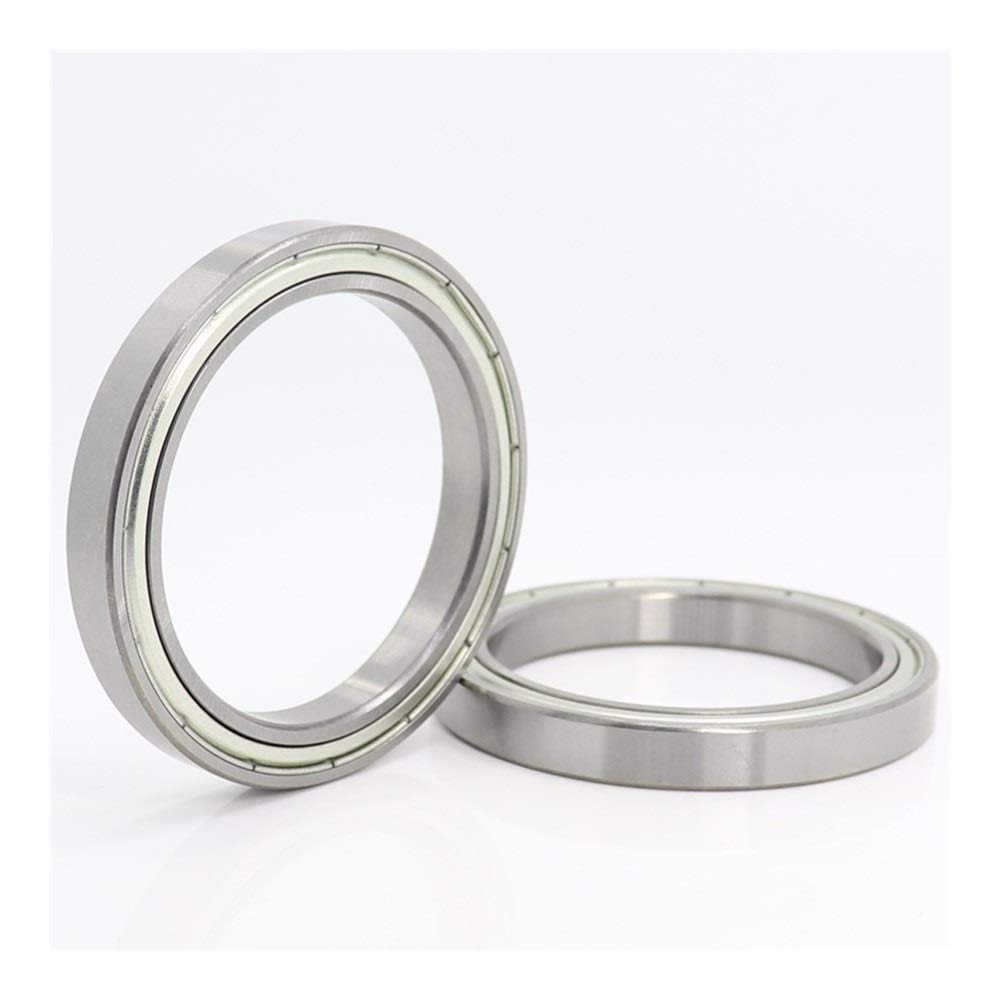 JGNAYRKJQI 6808ZZ Deep Groove Ball Bearing ABEC-1 Precision Bearing 40x52x7 mm Thin Section Ball Bearings 6808Z 61808Z 6808 ZZ