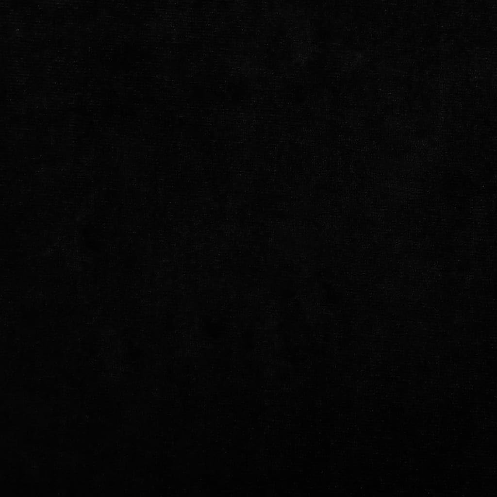 Homgoday Czarne aksamitne legowisko dla psa 50 x 40 x 26,5 cm, legowisko dla psa dla zwierząt domowych koty łóżko struktura łóżka dla psów produkt dla zwierząt domowych i zwierząt