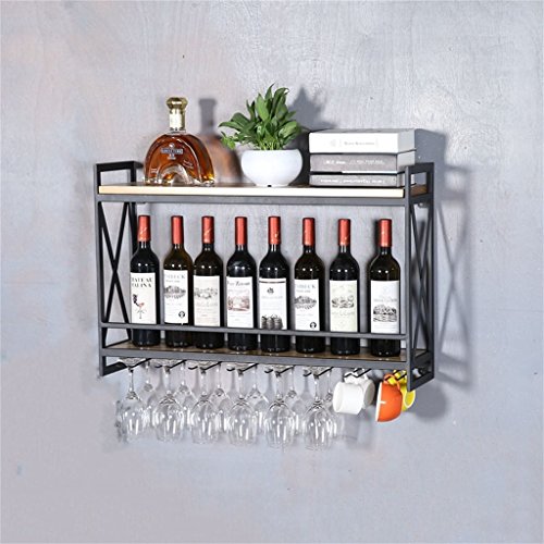 Soporte de pared para botellas de vino LUNEZY miniatura 4