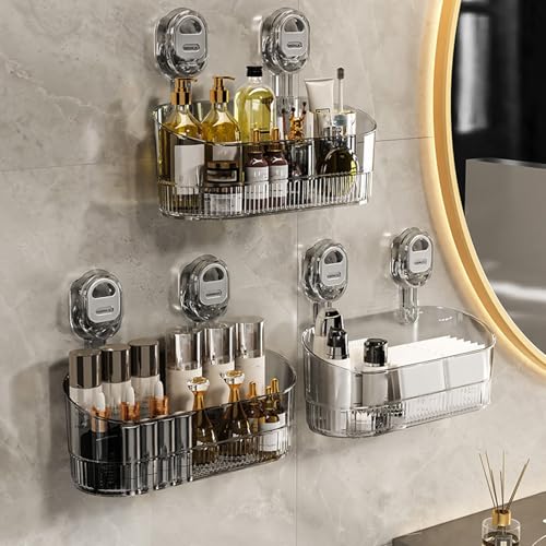 Support de rangement à ventouse Cocoarm pour ranger la douche sans percer le mur - 3