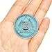 10 Year Sobriety Coin | Legacy AA Chip | Thick Triplate Recovery Anniversary Token (Aqua)