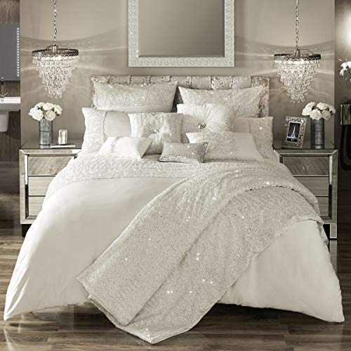 Darcey Oyster Bedding By Kylie Minogue At Home Latest Autumn 2017 Collection Available Now Super King Duvet Cover 260cmx220cm