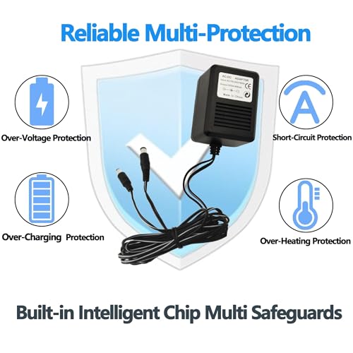 Image of Power Cord for SNES,Power Cable for NES, AC Power Supply Compatible with SNES /NES /Genesis1 Console