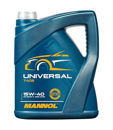 MANNOL Aceite de Motor 15W-40 Universal 7405-5 5L