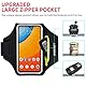 HAISSKY Sportarmband Mit Kopfhörer Tasche Sportarmband Handytasche Sport für iPhone 16 Pro Max/15 Pro/14/13 Pro/12 Plus, Huawei P70 Pro/P60 Pro/Mate 60 Xiaomi, Galaxy Handyhülle Running Armband