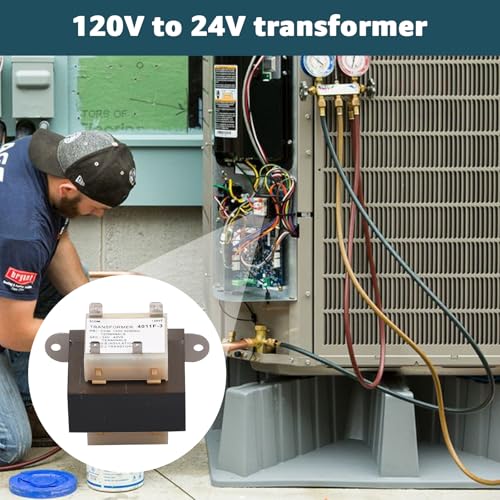 4011f-3 120v to 24v transformer 40va for trane furnace compatible with furnaceshvac equipment 24 volt furnace transformer
