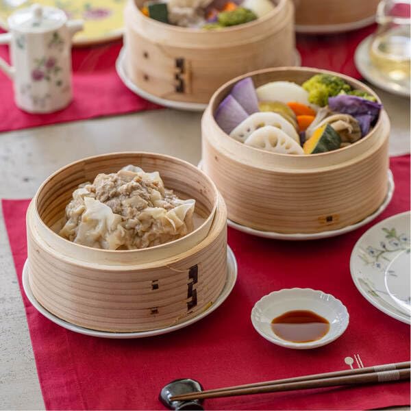 Amazon | ゆとりの空間 栗原はるみ せいろ二段蓋付き 15cm Amazon | ゆとりの空間 栗原はるみ せいろ二段蓋付き 15cm